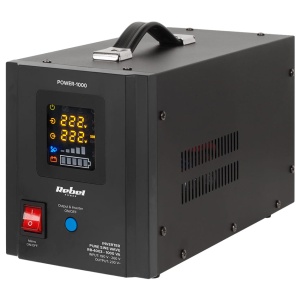 ZASILACZ AWARYJNY REBEL POWER-1000 PRZETWORNICA 12V 230V 1000VA/700W