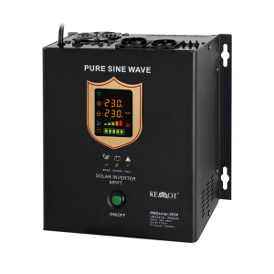 Przetwornica solarna naścienna ( inwerter ) KEMOT PROsolar-2500 ( 24V 230V 25000VA/1800W )