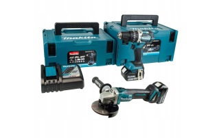 MAKITA ZESTAW DLX2210TJ1 (DGA506 + DHP484) 18V 5.0