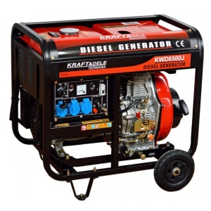 AGREGAT PRĄDOTWÓRCZY DIESEL 6500W 12/230V AVR KM10