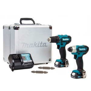 MAKITA CLX224X Wiertarko-wkrętarka zakrętarka 2x1,5Ah 12V