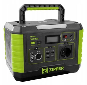 PRZENOŚNA STACJA ZASILANIA ZIPPER POWERBANK 999Wh