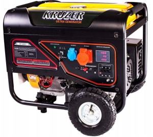 Agregat Prądotwórczy 7,5kW Kruzer THT9000E + KOŁA