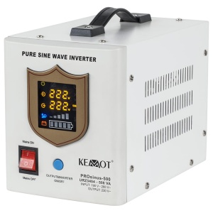 ZASILACZ AWARYJNY KEMOT PROSINUS-500 PRZETWORNICA 12V 230V 500VA/300W