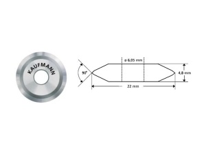 Kółko tnące KAUFMANN 22mm