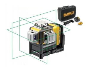 DeWALT DCE089D1G Laser Krzyżowy 360° 10,8V - zielony