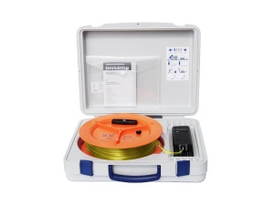 Niwelator elektroniczna poziomica wężowa NIVCOMP H 25-OO HS + tyczka z magnesem