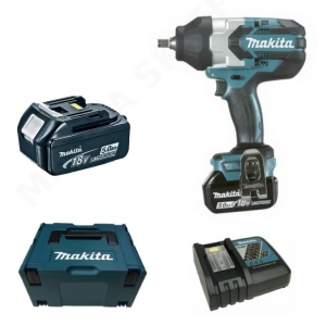 MAKITA akumulatorowy klucz udarowy  DTW1001RTJ 18V